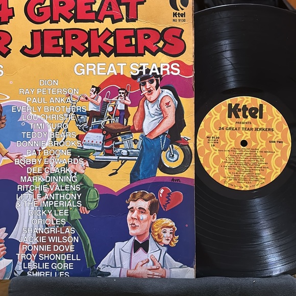 Record | 24 Great Tear Jerkers | Great Hits | Great Stars | K-Tel | Amazing Art - Picture 10 of 11